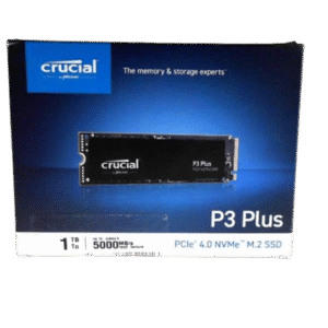 (New) 1TB Crucial P3 Plus NVMe SSD | PCIe Gen 4 Speed (Up to 5000MB/s) | M.2 3D NAND