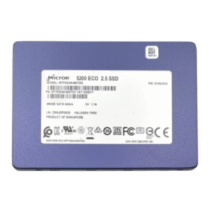 (New) Micron 480GB 5200 ECO SSD | Enterprise-Grade 2.5" SATA III for Data Reliability
