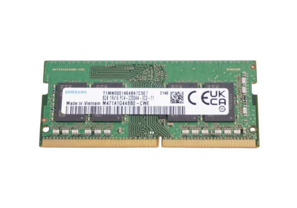 (Used) (Good) 8GB Samsung DDR4-3200 Laptop RAM | PC4 High-Speed SO-DIMM Memory Upgrade