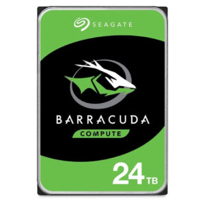(New) Seagate BarraCuda 24TB Internal Hard Drive, 7200 RPM SATA 6Gb/s (ST24000DM001)