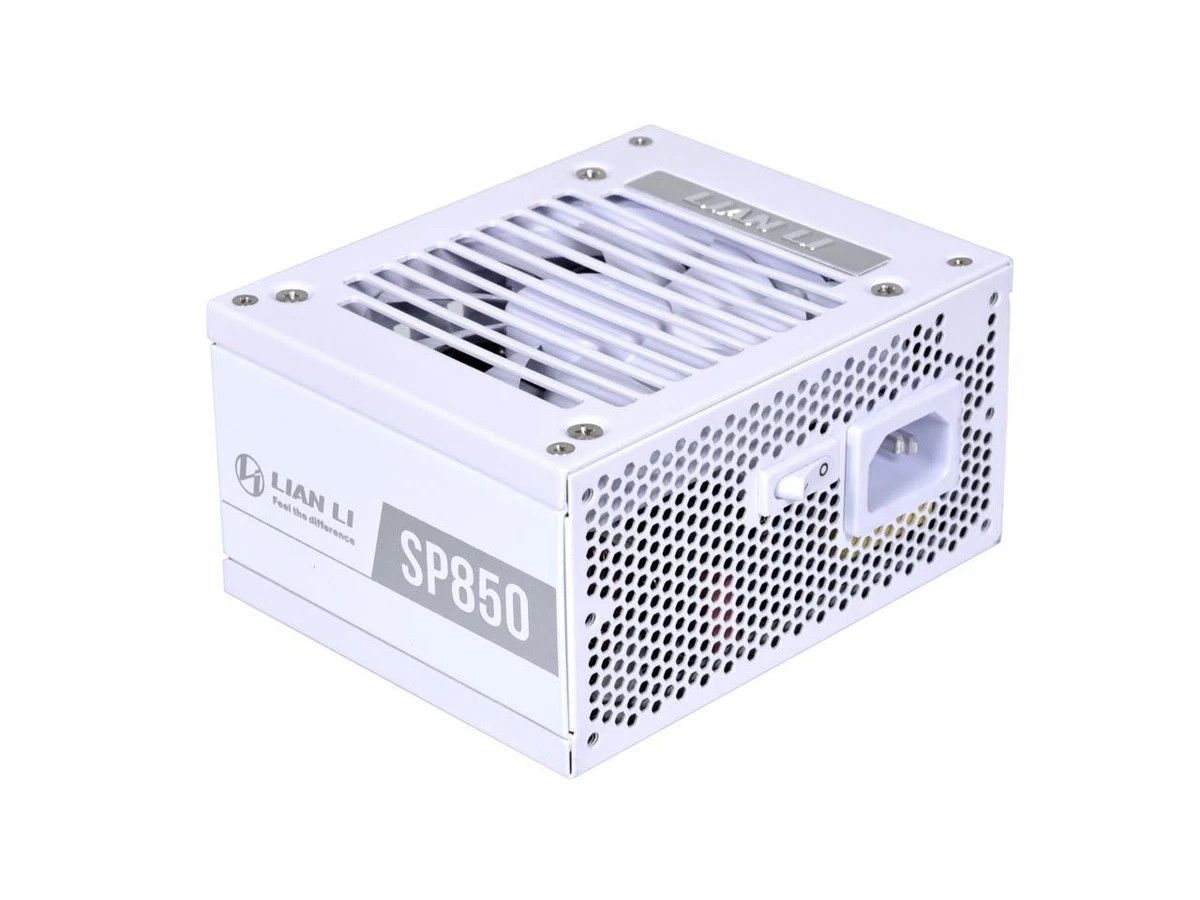 (New) LIAN LI SP850W White SFX Platinum Power Supply - Compact Performance for Mini-ITX Builds