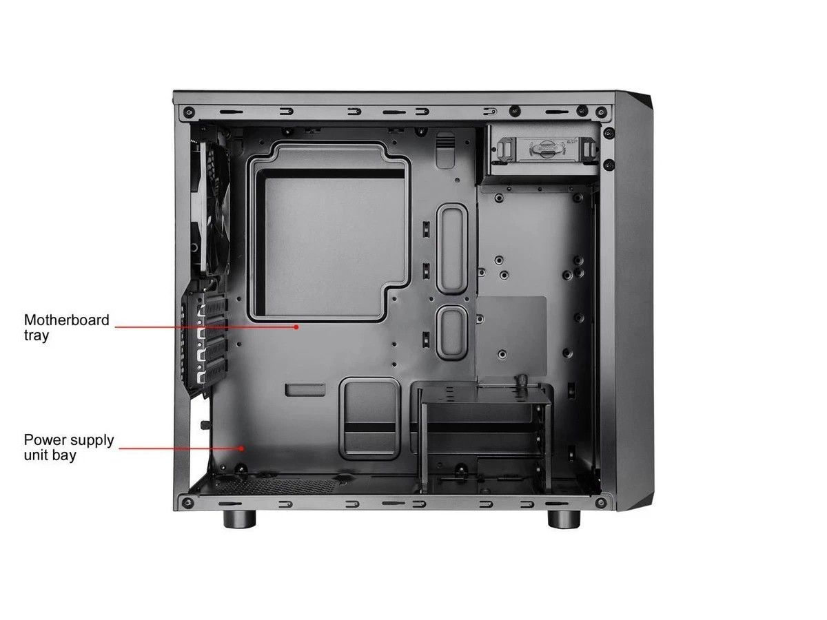(New) Thermaltake Versa H15: Compact Micro ATX Tower with High Airflow - Image 3