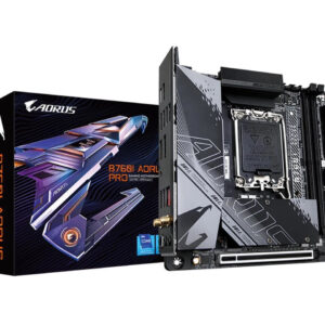 (New) GIGABYTE B760I AORUS PRO Mini ITX Motherboard – LGA 1700, DDR5, High-Performance SFF