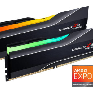 (New) G.SKILL Trident Z5 Neo RGB 64GB (2x32GB) DDR5 6000 RAM - AMD EXPO Ready