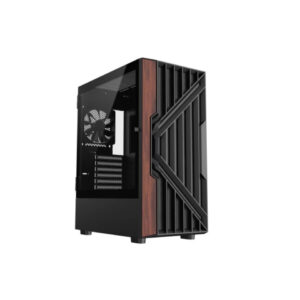 (New) DIYPC DIY-G18-WD ATX Mid-Tower Case โ USB 3.0 / Type-C Front Panel, Tempered Glass