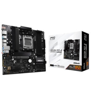 (New) ASRock B850M Pro-A AM5 Micro ATX Motherboard - Next-Gen AMD Performance