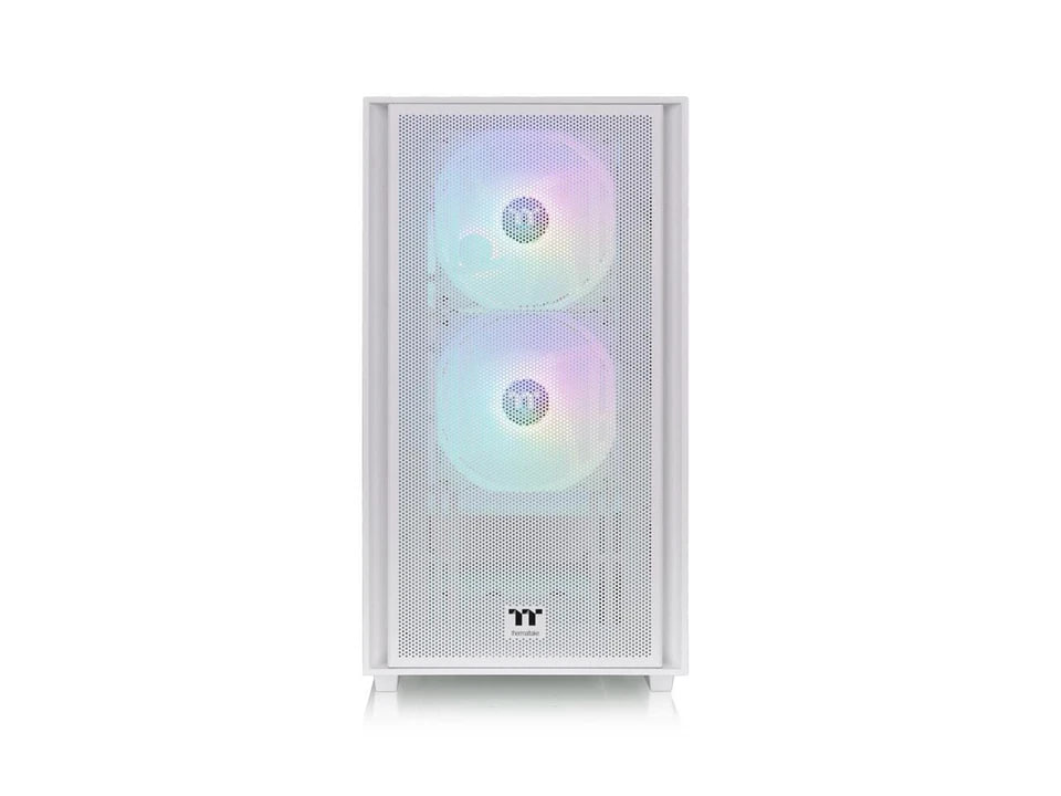 (New) Thermaltake Versa H16 TG ARGB Snow: Compact Micro-ATX Case with Tempered Glass - Image 5