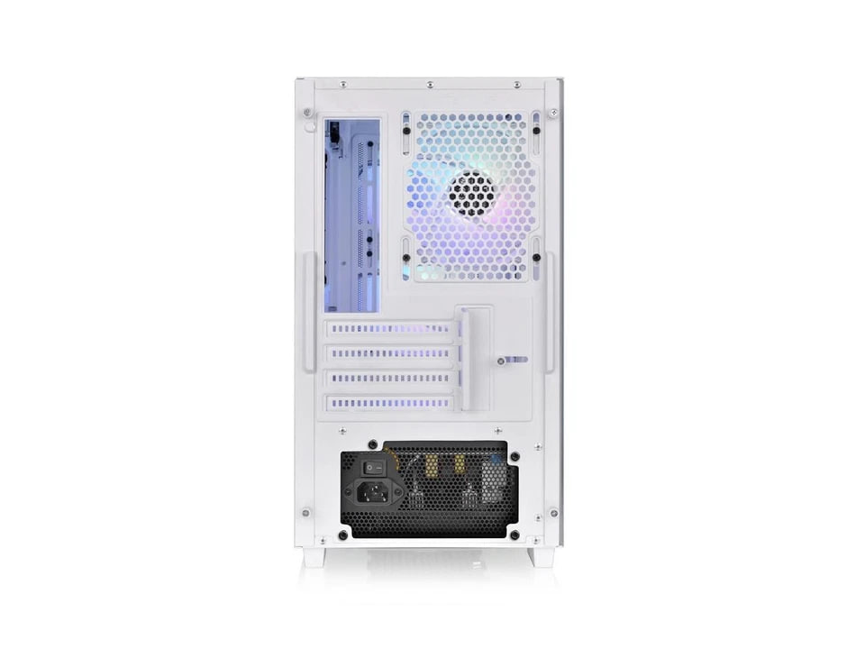 (New) Thermaltake Versa H16 TG ARGB Snow: Compact Micro-ATX Case with Tempered Glass - Image 4