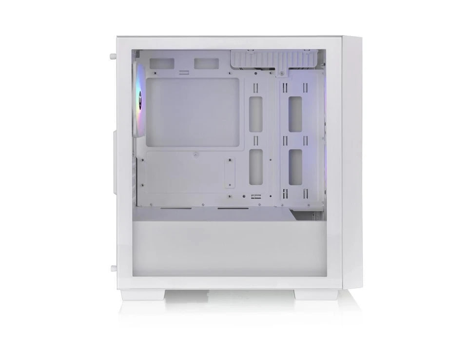 (New) Thermaltake Versa H16 TG ARGB Snow: Compact Micro-ATX Case with Tempered Glass - Image 3