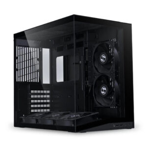 (New) LIAN LI O11D MINI V2 Flow: Compact Dual-Chamber ATX Case with 5 Pre-Installed Fans