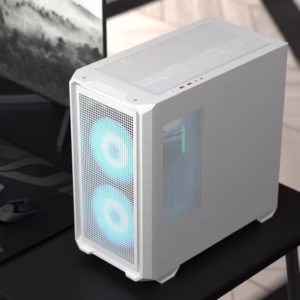 (New) COUGAR MX600 Mini RGB Gaming Case: Maximum Cooling in a Minimum Size | Twin 160mm ARGB PWM Fans | 360mm Radiator Support | Reverse Motherboard Ready