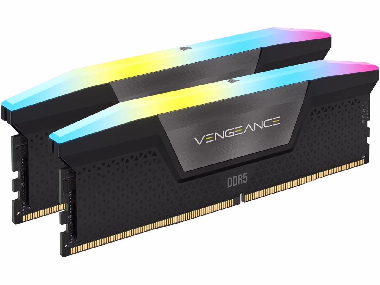 (New) CORSAIR Vengeance RGB DDR5 6600 (96GB Kit) – Max Capacity High-Speed Desktop Memory