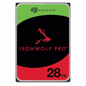 (New) Seagate IronWolf Pro 28TB NAS Hard Drive: 7200 RPM, 512MB Cache, CMR, 3.5" SATA 6Gb/s (ST28000NT000)