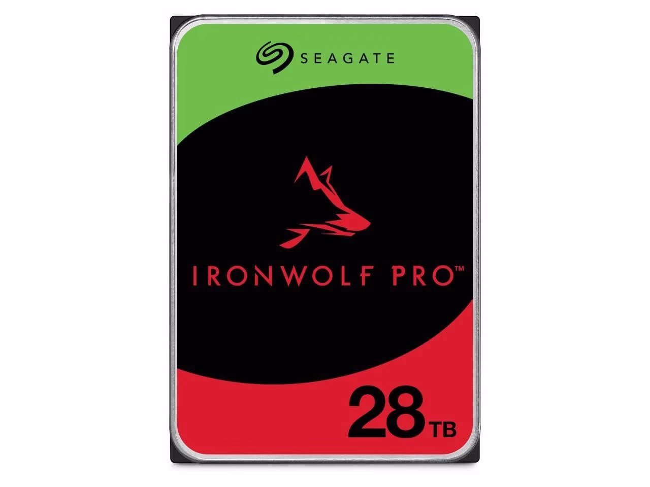 (New) Seagate IronWolf Pro 28TB NAS Hard Drive: 7200 RPM, 512MB Cache, CMR, 3.5" SATA 6Gb/s (ST28000NT000)